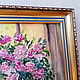 Painting with flowers ' Flowers in the mirror'. Pictures. Anji's favourite pictures (anzhela-a). My Livemaster. Фото №4