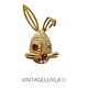 Винтаж: Винтажная брошь «Подмигивающий кролик/Winking Bunny» от SARA COVENTRY, Броши винтажные, Москва,  Фото №1