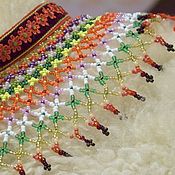 Handbag with embroidery MAKOSHA