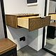 Тумба навесная в прихожую из дерева. Тумбы. WOOD LOFT (woodloftmsk). Ярмарка Мастеров.  Фото №4
