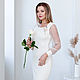 Заказать Платье "Лисэль" white. Масютина Олеся. Ярмарка Мастеров. . Платья Фото №3