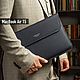 Чехол Macbook  Air 15 кожаный синий, Чехол, Краснодар,  Фото №1