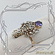 Order Ring 'Heart of scorpio-VIP' gold 585, tanzanite, sapphires. VIDEO. MaksimJewelryStudio. Livemaster. . Rings Фото №3