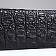 Кошелек из кожи крокодила на одной молнии IMA0033B3. Кошельки. CrocShop товары из экзотической кожи. Ярмарка Мастеров.  Фото №6