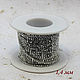 Rhinestone chain 1,4 mm Silver Metallic 10 cm. Rhinestones. agraf. Online shopping on My Livemaster.  Фото №2