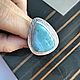 Order Stylish ring with Larimar. UNIQUE-LIT. Livemaster. . Rings Фото №3