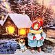 Ватные игрушки "дети зимой" в ассортименте. Интерьерная кукла. Ватные игрушки от Вероники Поленок 'Вероничкины детишки'. Ярмарка Мастеров.  Фото №5