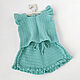 Conjuntos de ropa para bebés: pantalones cortos y Top para niñas, Baby Clothing Sets, Cheboksary,  Фото №1