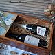 Order 'Spring bouquet'-Box for wine. Hundred centuries. Livemaster. . Storage Box Фото №3