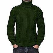 Мужская одежда handmade. Livemaster - original item Copy of Copy of Sweater 100% wool. Handmade.