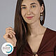 Заказать Серьги-продевки из культивированного жемчуга. Авторские украшения Анастасии. Ярмарка Мастеров. . Серьги-продевки Фото №3