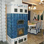 Для дома и интерьера handmade. Livemaster - original item Tiled stove 