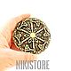  Пряжка на ремень бронзовая Щит с топорами. Пояса. NIKISTORE - bronze (nikistore-art). Ярмарка Мастеров.  Фото №5