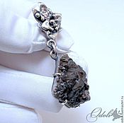 Украшения handmade. Livemaster - original item Pendant with smoky quartz pendant, smoky quartz, silver 925. Handmade.