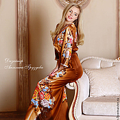 Etro style " Russian patterns " designer dress