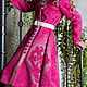 Пальто дизайнерское ,пальто розовое, Дубленки, Москва,  Фото №1
