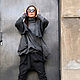 Брюки Dark Grey. Брюки. MILENA (aakasha). Ярмарка Мастеров.  Фото №5