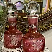 Винтаж handmade. Livemaster - original item On the ladies ` table. Antique perfume bottles.. Handmade.