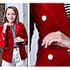 THE LATEST RED VELVET JACKET for women. Jackets. BRAGUTSA. My Livemaster. Фото №5