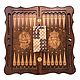 Backgammon carved 'lion King' Art. .051. Backgammon and checkers. Gor 'Derevyannaya lavka'. Online shopping on My Livemaster.  Фото №2