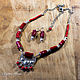 Order Set with a coral 'Red sea'. BijouSiberia. Livemaster. . Necklace Фото №3