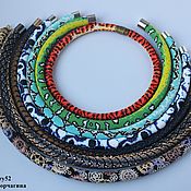 Украшения handmade. Livemaster - original item Necklace harnesses made of Japanese beads. Handmade.