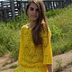 Туника пляжная из отдельных мотивов крючком. Туники. Ирина Ударцева. Ярмарка Мастеров.  Фото №5