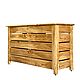 Laundry basket in the bathroom made of solid elm. Furniture for baths. Custom furniture making U.LOFT. Online shopping on My Livemaster.  Фото №2