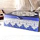 Box for needlework 'lace maker' Dot painting, Box, Novorossiysk,  Фото №1
