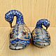 Винтаж: РЕДКОСТЬ  ПАРА  УТОК  Большие ФИГУРКИ  ПТИЦ  Cloisonne  Клуазоне Китай. Статуэтки винтажные. Чердак дяди Рико. Ярмарка Мастеров.  Фото №4