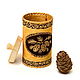 Box of birch bark 'Cones'. Art.3011. Utensils. SiberianBirchBark (lukoshko70). Online shopping on My Livemaster.  Фото №2