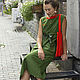 dresses: Green-carrot shopper dress. Dresses. Алена Тимофеева (indeeza). My Livemaster. Фото №5