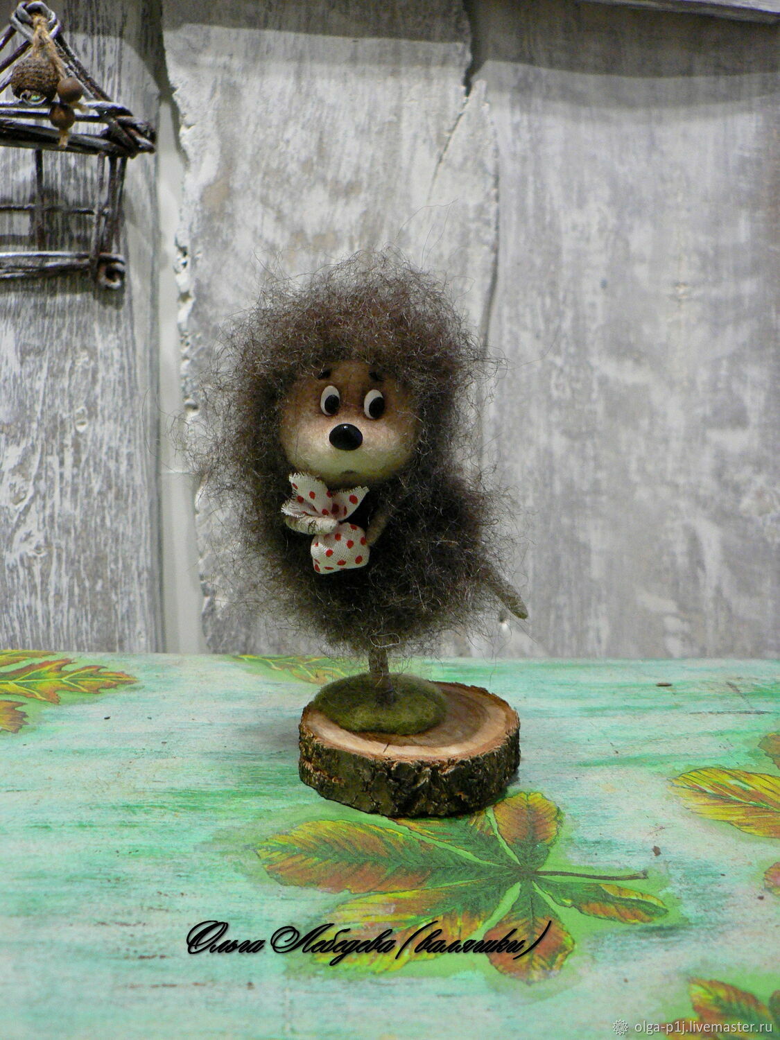 игрушки из войлока