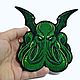Patch on clothing octopus Cthulhu chevron patch. Patches. shevronarmy. Online shopping on My Livemaster.  Фото №2