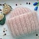 Knitted hat for women 'Naturel'. Caps. Knitting for kids and moms. Online shopping on My Livemaster.  Фото №2