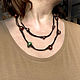 ЧЕРНЫЙ КОФЕ длинные бусы. Бусы. Jewelry JY. Ярмарка Мастеров.  Фото №9