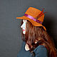Order Theodore 'Terracotta'. Novozhilova Hats. Livemaster. . Hats1 Фото №3