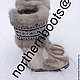 Заказать Пимы Норковые хвостики. northern boots (NorthernBoots). Ярмарка Мастеров. . Валенки Фото №3