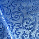 Blue jacquard fabric, Fabric, Vladimir,  Фото №1