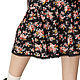 Bottom skirt with lace black floral print. Skirts. ivavavilonskaya. My Livemaster. Фото №4