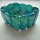 Bracelet 'Azure'. Bead bracelet. lyubov-fedorova. Online shopping on My Livemaster.  Фото №2