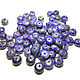 Lapis lazuli beads 9h6 mm roundels. Beads1. Svetlana Waska Decoupage Decor. Online shopping on My Livemaster.  Фото №2