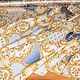 Шелк крепдешин "Versace". Ткани. Итальянские ткани ШЕЛКОВЫЙ РАЙ. Интернет-магазин Ярмарка Мастеров.  Фото №2