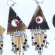 Серёжки из рога былка, натуральный цвет, Серьги классические, Геленджик,  Фото №1