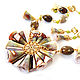 Lisway Shell Beads 33h16mm 5 pcs. Beads1. - Olga - Mari Ell Design. My Livemaster. Фото №4