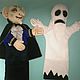 Dear company. Two vampires and a Ghost. Theatrical glove. Puppet show. teatr.tati. My Livemaster. Фото №6