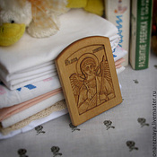 "Святой Андрей Боголюбский" - нательный образок-икона
