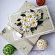 Открытка_Ромашки_. Открытки. Елена Шемелева (Quilling-Elena). Ярмарка Мастеров.  Фото №4