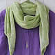Lightweight cotton scarf-shawl. Shawls1. etnoart. My Livemaster. Фото №6