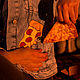 Джинсовка с ручной росписью " Пицца". Кофты. Alpaca Custom. Интернет-магазин Ярмарка Мастеров.  Фото №2